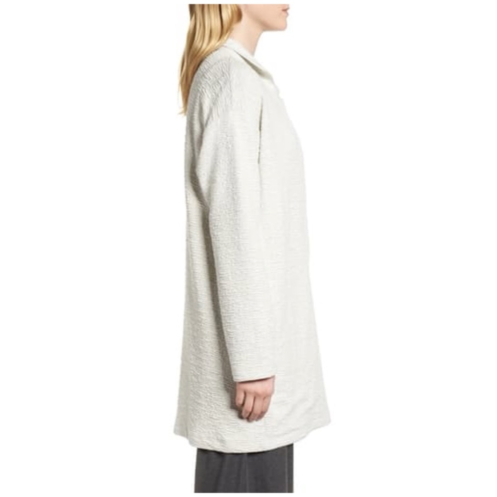 Eileen Fisher Textured Tencel Kimono Jacket Medium - Picture 9 of 9